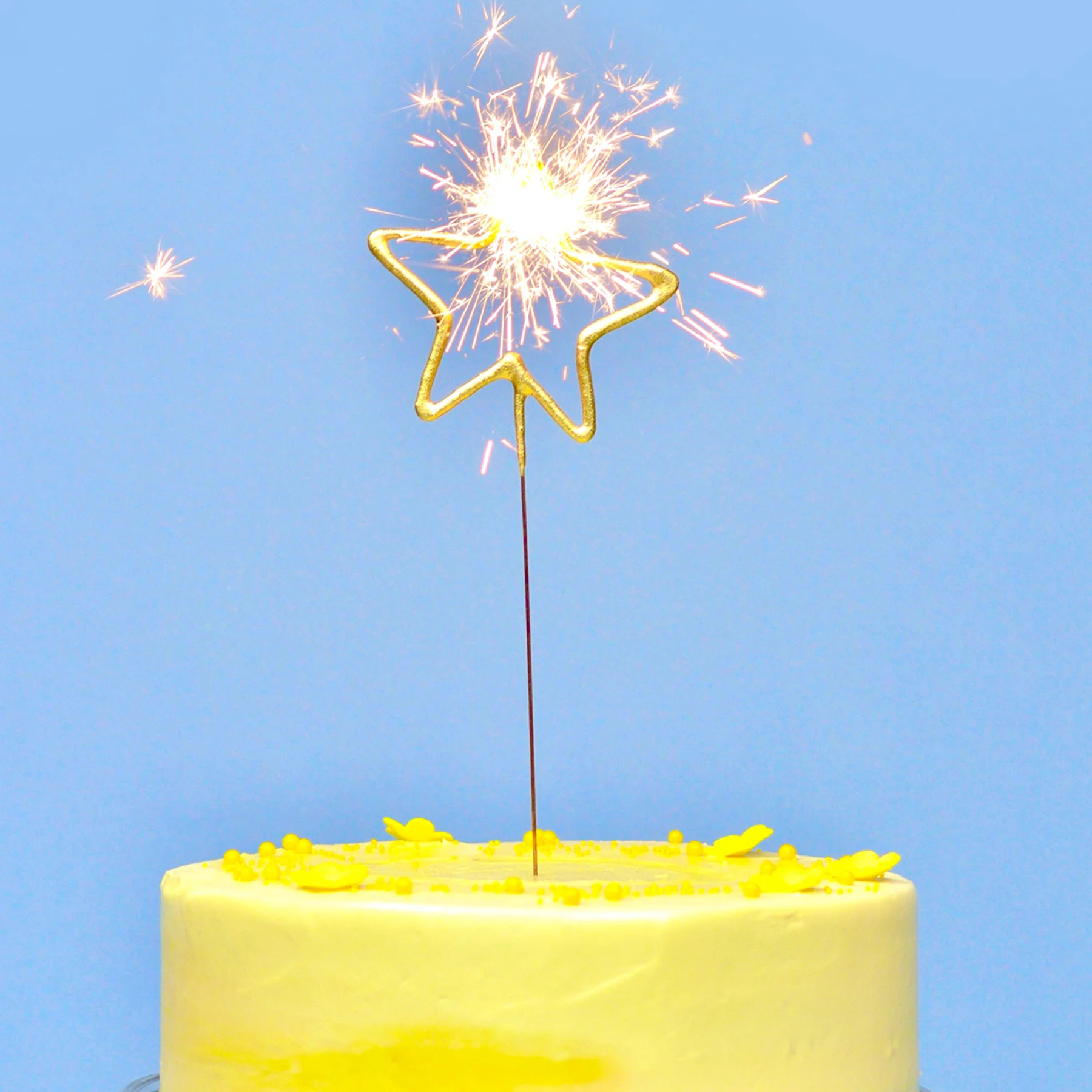 Big Golden Sparkler Star Sparkle - Image 2