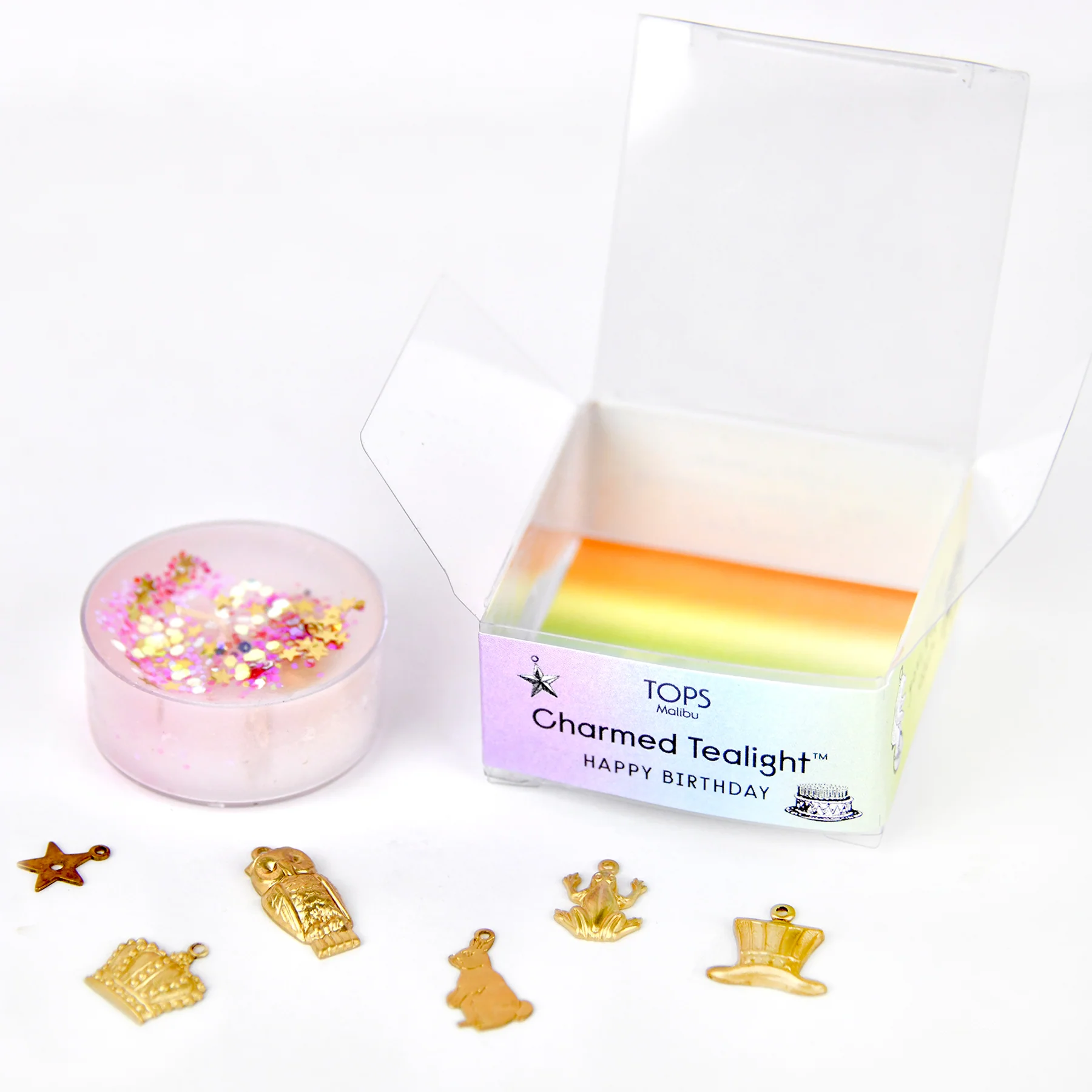 Charmed Tea Light Candle Happy Birthday - Image 2