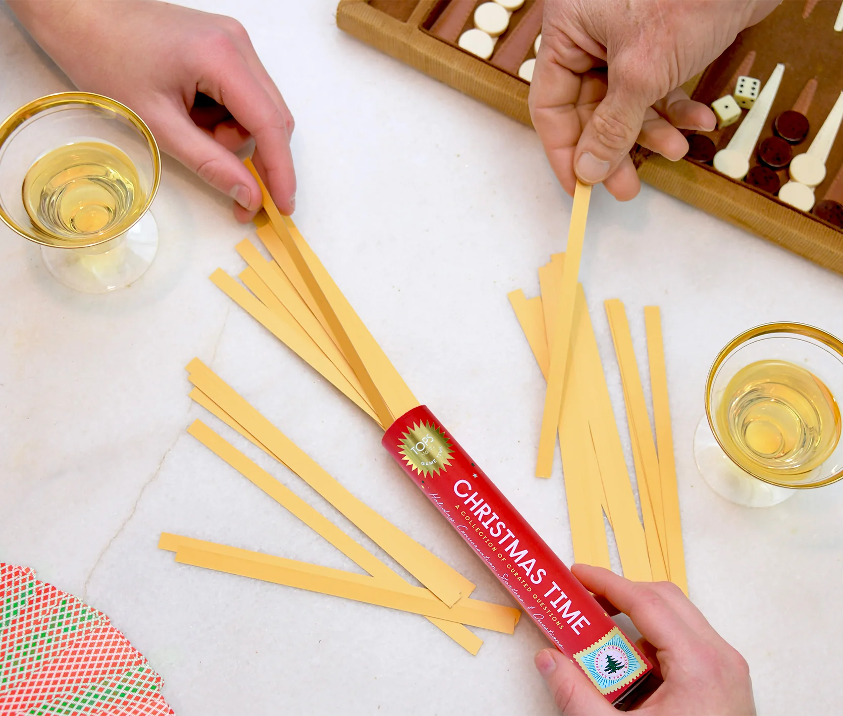 Christmas Time Pick-Up-Sticks Conversation Game - Image 2